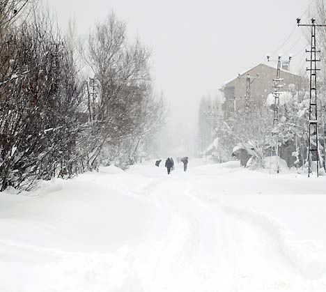 Yüksekova kar yağışı sonrası fotoğraflar - 31-12-2008 10