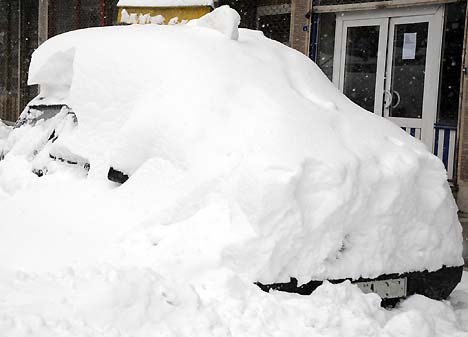 Yüksekova kar yağışı sonrası fotoğraflar - 31-12-2008 13