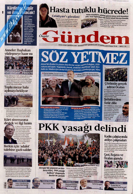 Gazeteler 'Diyarbakır'ı nasıl gördü 1