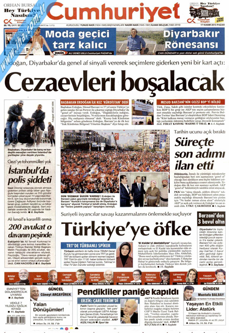 Gazeteler 'Diyarbakır'ı nasıl gördü 11