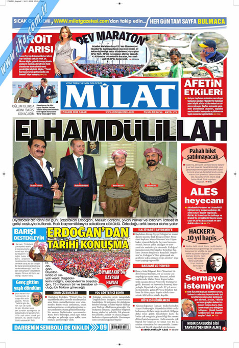 Gazeteler 'Diyarbakır'ı nasıl gördü 15
