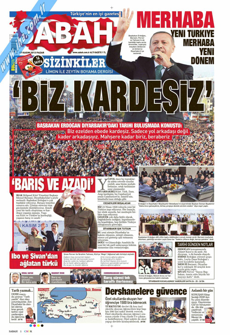 Gazeteler 'Diyarbakır'ı nasıl gördü 19