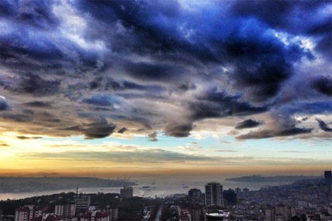 İstanbul'da sis manzaraları 9