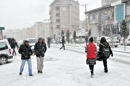 Hakkari'de kar yağışı hayatı olumsuz etkiliyor 7