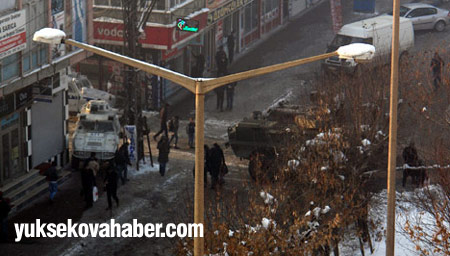 Yüksekova'da polis müdahalesi 2