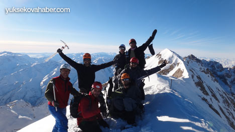 Reşko Dağı'da ilk kez kış tırmanışı 1