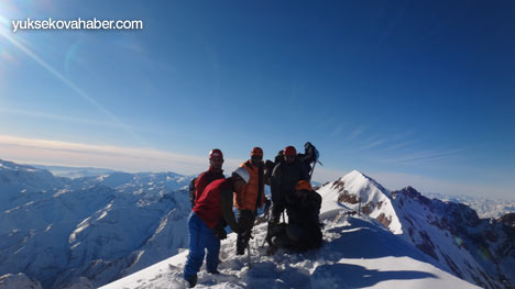 Reşko Dağı'da ilk kez kış tırmanışı 16
