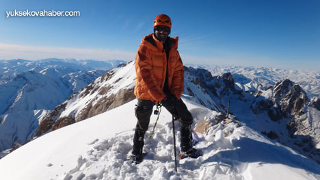 Reşko Dağı'da ilk kez kış tırmanışı 17