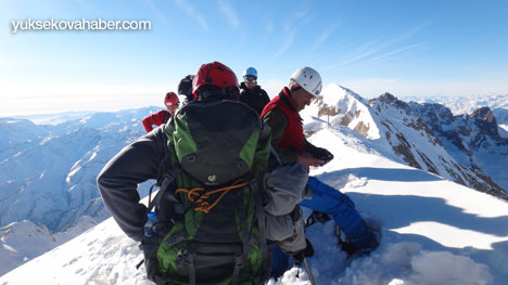 Reşko Dağı'da ilk kez kış tırmanışı 22