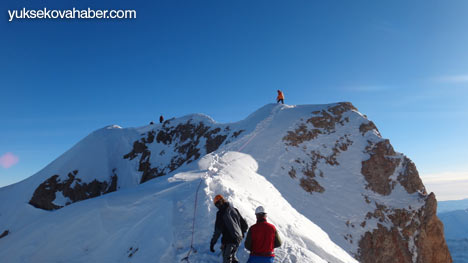 Reşko Dağı'da ilk kez kış tırmanışı 27