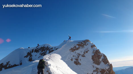 Reşko Dağı'da ilk kez kış tırmanışı 28