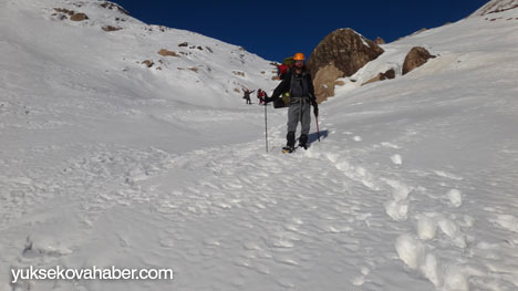 Reşko Dağı'da ilk kez kış tırmanışı 32