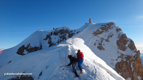 Reşko Dağı'da ilk kez kış tırmanışı 40