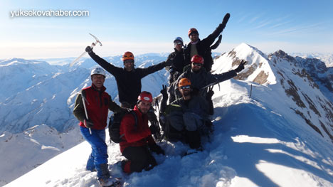 Reşko Dağı'da ilk kez kış tırmanışı 41