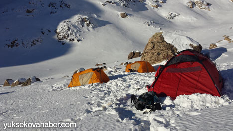 Reşko Dağı'da ilk kez kış tırmanışı 46