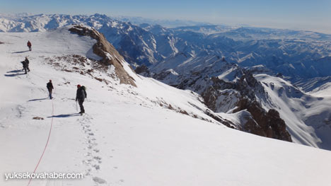 Reşko Dağı'da ilk kez kış tırmanışı 8