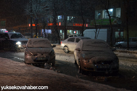 Yüksekova'da kar yağışı - 28-01-2014 26