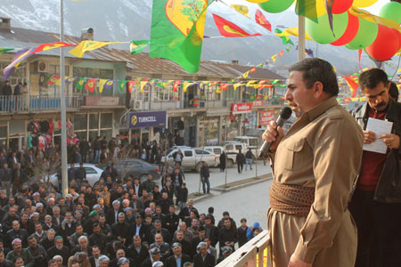 BDP Şemdinli'de seçim bürosu açtı! 12