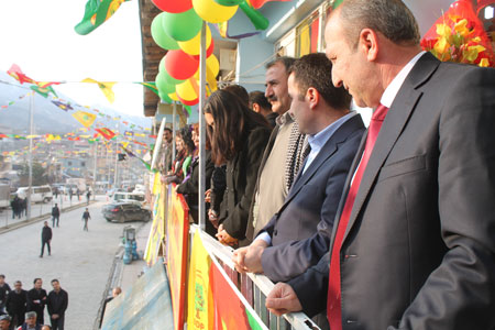 BDP Şemdinli'de seçim bürosu açtı! 16