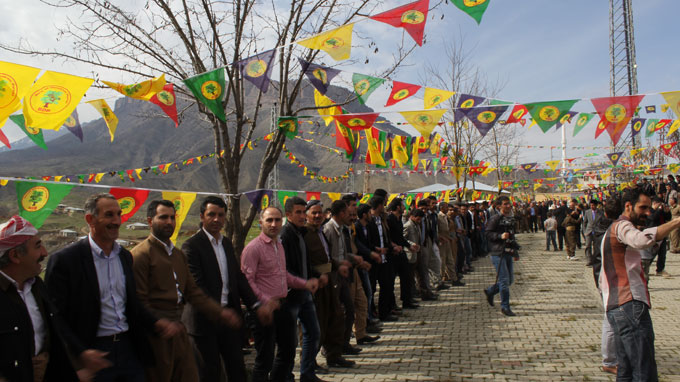 Derecik'te BDP'nin 2014 seçim bürosu açılışı 9