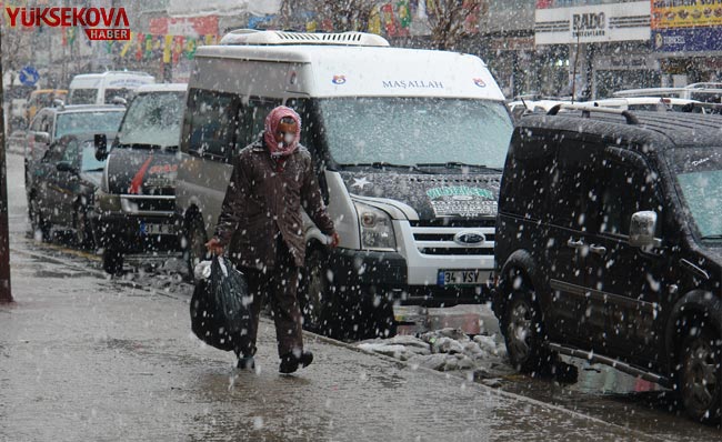 Yüksekova'da kar yağışı hayatını olumsuz etkiledi - 04-03-2014 6