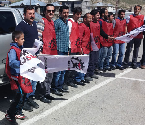 Taşeron işçiler 1 Mayıs'ı kutladı: Haklarımızı istiyoruz 3
