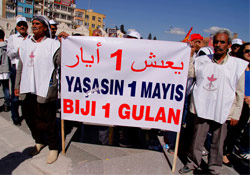 Urfa ve Diyarbakır'da 1 Mayıs