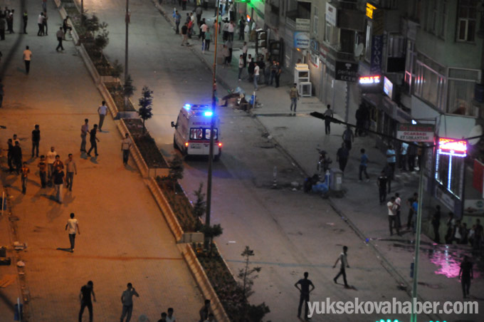 Hakkari'de kavga: Kent merkezi yine karıştı 6