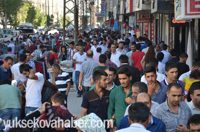 Yüksekova'da bayram hareketliliği fotoğrafları - 27-07-2014 29