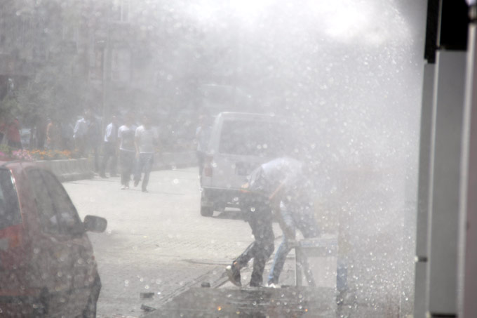 Hakkari'de, Lice protestosu sonrası müdahale 44