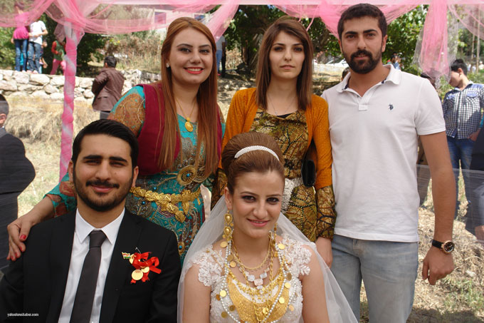 Alkan ailesinin düğününden fotoğraflar - Şemdinli 5
