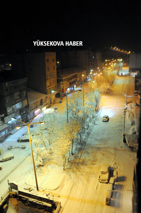 Yüksekova'da karlı bir gün 3