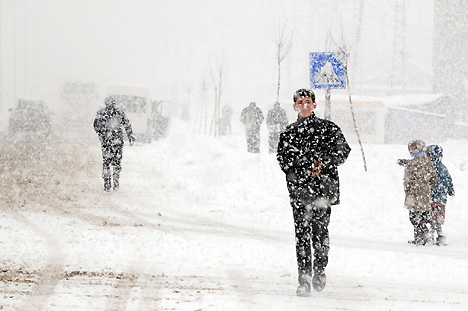 Yüksekova'da karlı bir gün 33
