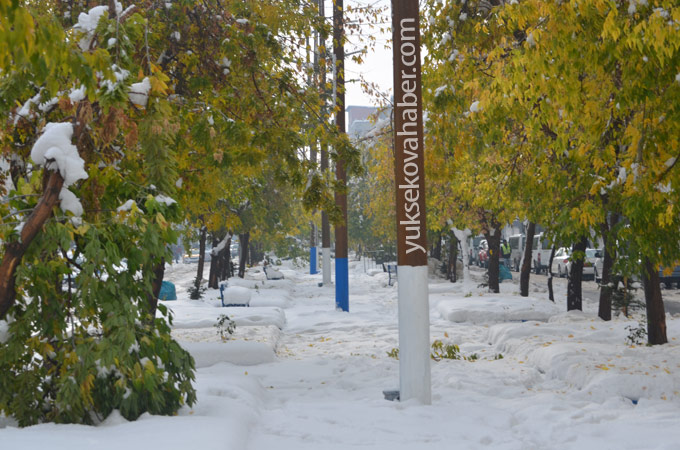 Yüksekova'da kar manzaraları - foto - 21-10-2014 11