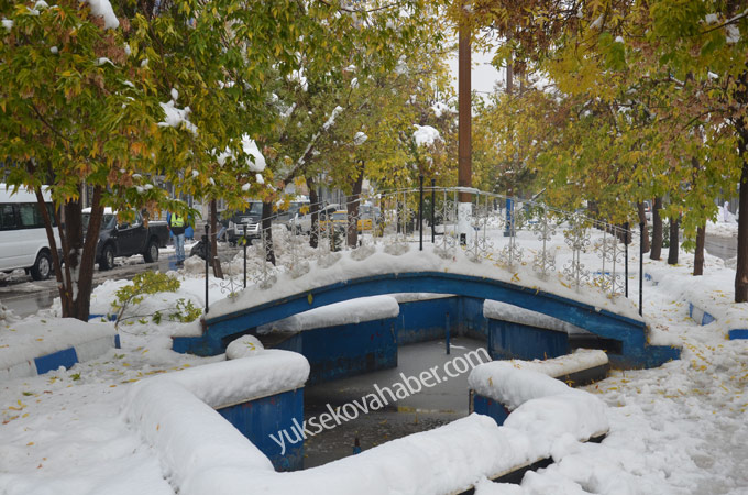 Yüksekova'da kar manzaraları - foto - 21-10-2014 2