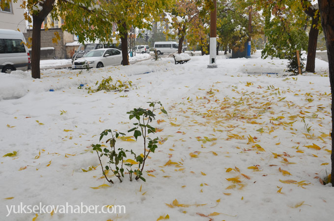 Yüksekova'da kar manzaraları - foto - 21-10-2014 4
