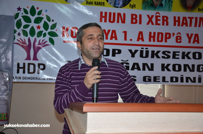 HDP Yüksekova kongresi yapıldı 13