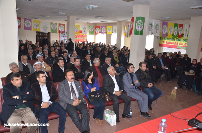 HDP Yüksekova kongresi yapıldı 14