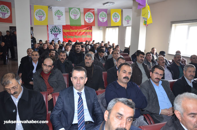 HDP Yüksekova kongresi yapıldı 15