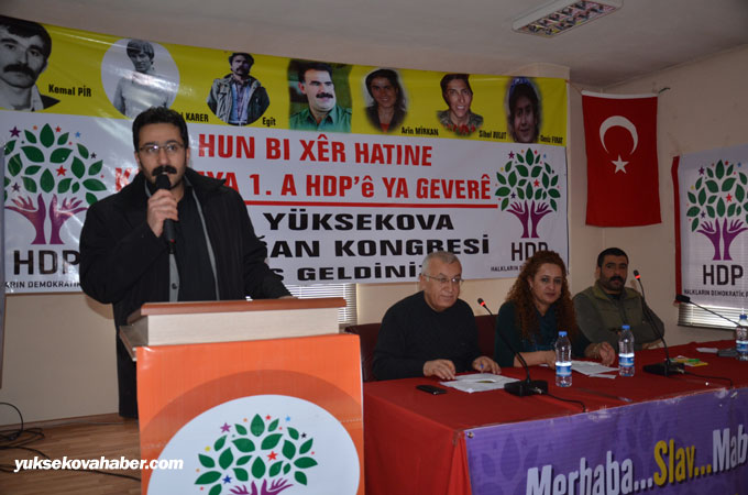 HDP Yüksekova kongresi yapıldı 16