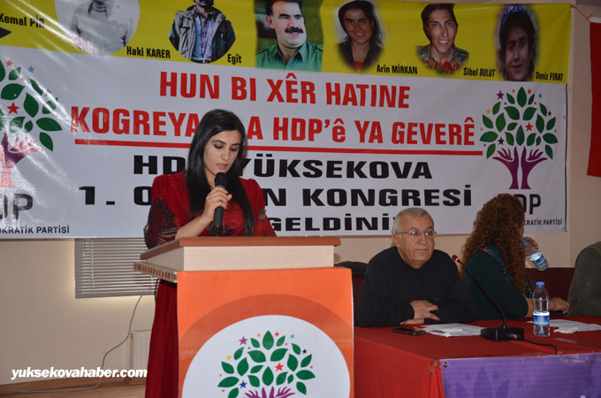 HDP Yüksekova kongresi yapıldı 19