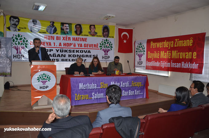 HDP Yüksekova kongresi yapıldı 3