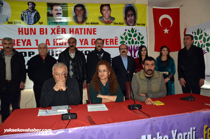 HDP Yüksekova kongresi yapıldı 4