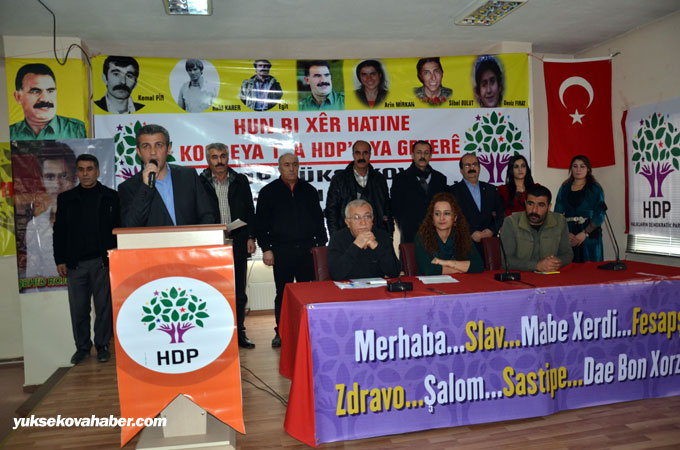 HDP Yüksekova kongresi yapıldı 6