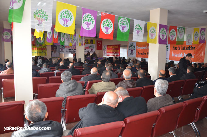 HDP Yüksekova kongresi yapıldı 7