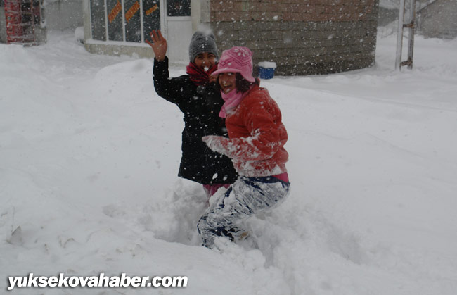 Hakkari ve Yüksekova'da kar yağışı 5