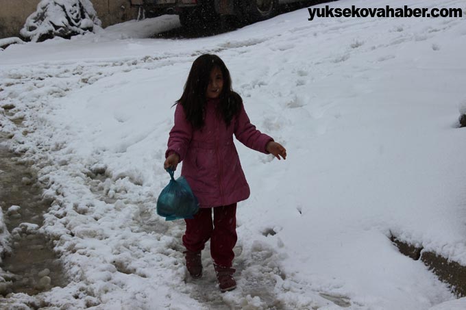Şemdinli'de kar yağışı 20