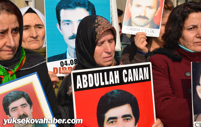 Kayıp yakınları Yüksekova'da Abdullah Canan'ın faillerini sordu 1