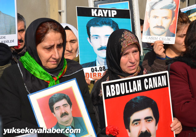 Kayıp yakınları Yüksekova'da Abdullah Canan'ın faillerini sordu 13