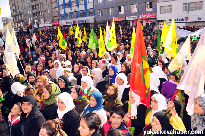 Hakkari'de 'Öcalan'a özgürlük' yürüyüşü 10